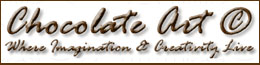 Chocolate Art creations for weddings